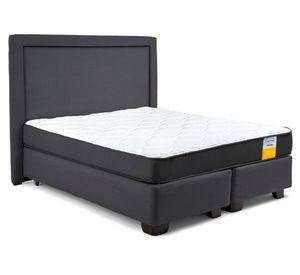 Cama americana funcional Súper King base dividida + respaldo