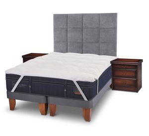 Cama europea súper king Súper Premium dividida + set Támesis Cic