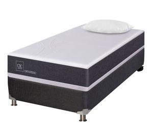 Box Spring New Ortopedic 1 plaza + almohada Cic
