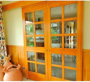 Puerta Toronto madera de lenga 100x200 cm natural