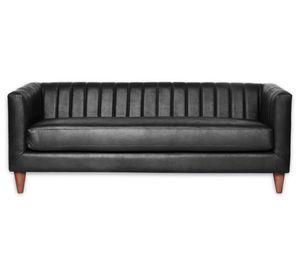 Sofá Sorrento negro Latam Home