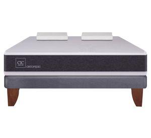 Cama Europea 2 plazas Ortopedic + almohada viscoelástica Cic