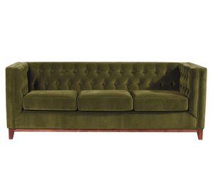 Sofá Roma 3 cuerpos verde Latam Home