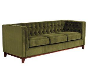 Sofá Roma 3 cuerpos verde Latam Home
