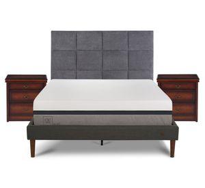 Cama europea curve 2 plazas Balance + Set Támesis Cic
