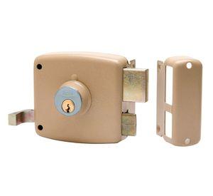 Cerradura sobreponer puertas de 30 mm 1994 beige Poli