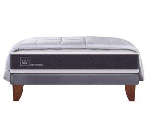 Cama Europea 2 plazas Ortopedic + plumón Cic