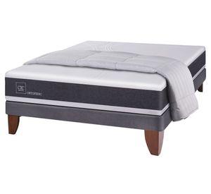 Cama Europea 2 plazas Ortopedic + plumón Cic