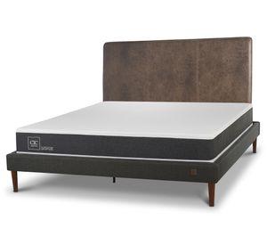 Cama europea curve 2 plazas Ortopedic + respaldo Baker Cic