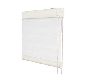 Cortina roller Dúo 160x180 cm Comfort blanco