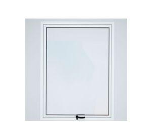 Ventana Aluminio 60x100 cm Termopanel Proyectante Blanca Mundo Glass