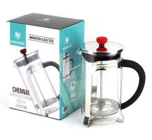 Cafetera 600 ml Chennai Vitrex.