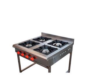 Anafe 4 platos gas licuado gris