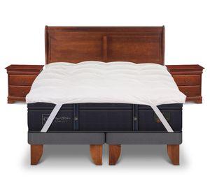 Cama europea king Grand Premium dividida + set Miró Cic