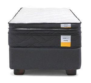 Cama americana 1 plaza Eurotop x190 cm + Topper Drimkip