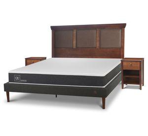 Cama europea 2 plazas Ortopedic + set Torino Cic