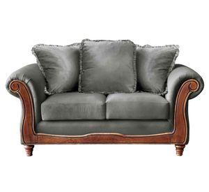 Sofá Rímini 2 cuerpos gris Latam Home