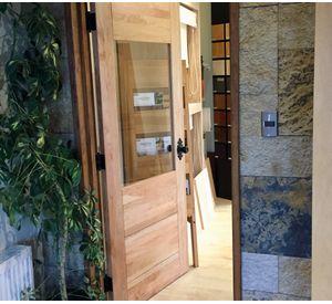 Puerta Padua madera de lenga 85x200 cm