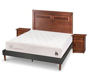 Cama europea 2 plazas Cocopedic + Set Milán Cic.
