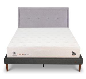 Cama europea 2 plazas Cocopedic + respaldo Ganges Cic.