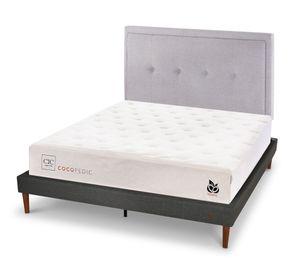 Cama europea 2 plazas Cocopedic + respaldo Ganges Cic.