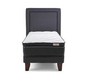 Cama europea 1.5 plazas + respaldo x 190 cm Drimkip