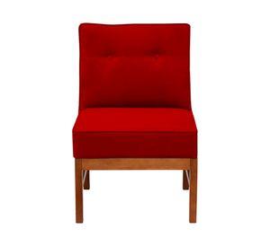 Sitial velvet 1 cuerpo Colonia rojo