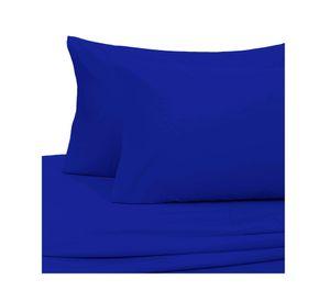 Juego de sábanas 1.5 plazas 144 Hilos azul