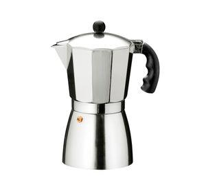 Cafetera express 6 tazas Luna cromado Fantuzzi