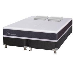 Box spring king Ortopedic B5 + almohadas viscoelásticas Cic