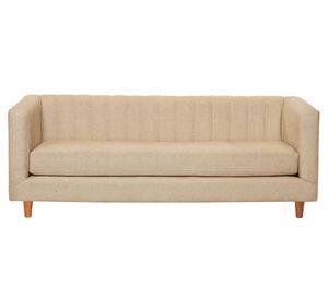 Sofá 3 cuerpos Sorrento Lino beige