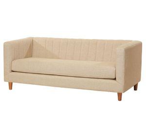 Sofá 3 cuerpos Sorrento Lino beige