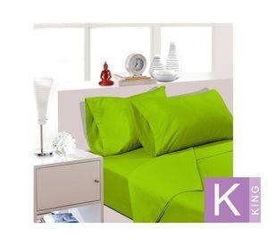 Sábanas king 144 Hilos AHSB-VRK verde