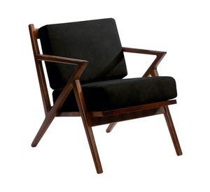 Sitial cuero 1 cuerpo Bremen negro