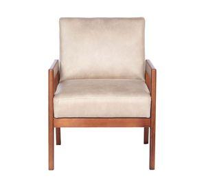Sitial Frankfurt cuero beige Latam Home