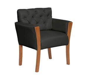 Sitial PU 1 cuerpo Kiel negro