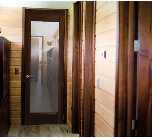 Puerta Torino madera de lenga 100x270 cm
