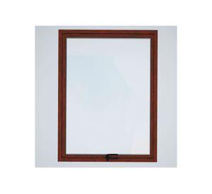 Ventana Aluminio 50x100 cm Termopanel Proyectante Madera Mundo Glass