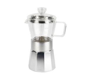 Cafetera 6 tazas Crystal Vitrex.