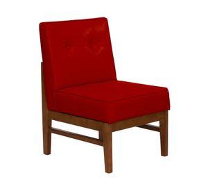 Sitial PU 1 cuerpo Colonia rojo