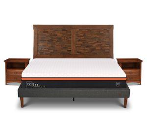 Cama europea 2 plazas Bee Comfort + set Antique Cic
