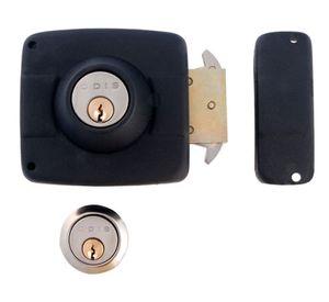 Cerradura sobreponer 391 negro Odis