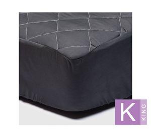Cubre colchón AHCC-NGK negro king