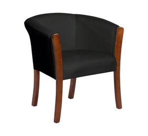 Sitial PU 1 cuerpo Dortmund negro