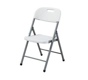 Silla plegable con asa JH-Y57 blanco