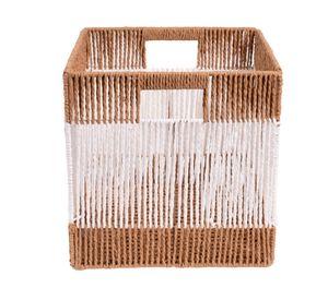Canasto alto Bicolor 30x30x30 cm