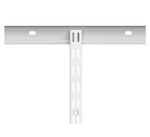 Riel ensamble blanco 2.54x89.2x1.7 cm