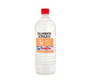 Diluyente acrílico 1 litro Dideval