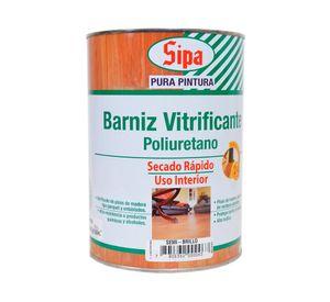 Barniz vitrificante 1 galón Poliuretano semi brillante Sipa