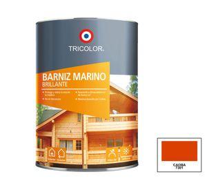 Barniz marino 1/4 galón caoba brillante Tricolor